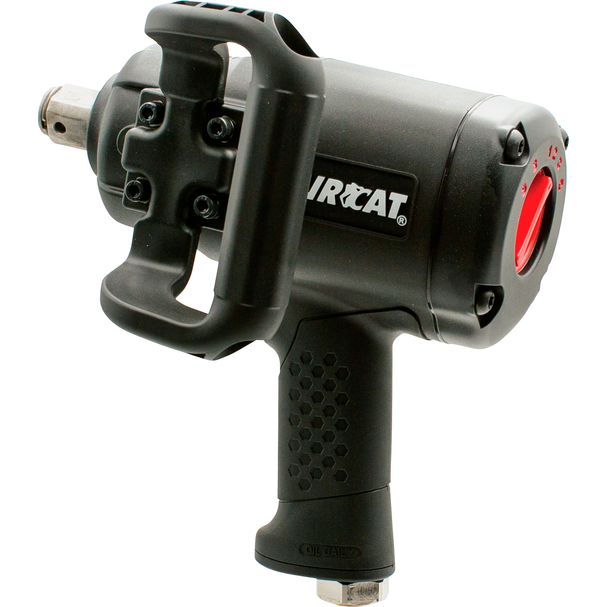 AIRCAT 1in. Low-Weight Air Impact Wrench, 1in. Drive, 2100ft./lbs. Torque, Model# 1870-P